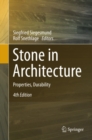 Stone in Architecture : Properties, Durability - eBook