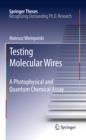 Testing Molecular Wires : A Photophysical and Quantum Chemical Assay - eBook