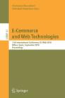 E-Commerce and Web Technologies : 11th International Conference, EC-Web 2010, Bilbao, Spain, September 1-3, 2010, Proceedings - eBook