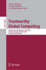 Trustworthy Global Computing : 5th International Symposium, TGC 2010, Munich, Germany, February 24-26, 2010, Revised Selected Papers - Book