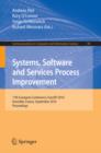 Systems, Software and Services Process Improvement : 17th European Conference, EuroSPI 2010, Grenoble, France, September 1-3, 2010. Proceedings - eBook