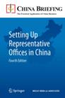 Setting Up Representative Offices in China - eBook
