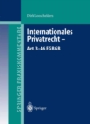Internationales Privatrecht - Art. 3-46 EGBGB - eBook