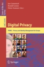 Digital Privacy : PRIME - Privacy and Identity Management for Europe - eBook