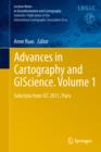 Advances in Cartography and GIScience. Volume 1 : Selection from ICC 2011, Paris - eBook