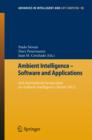 Ambient Intelligence - Software and Applications : 2nd International Symposium on Ambient Intelligence (ISAmI 2011) - eBook