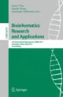 Bioinformatics Research and Application : 7th International Symposium, ISBRA 2011, Changsha, China, May 27-29, 2011, Proceedings - Book