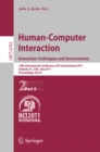 Human-Computer Interaction: Interaction Techniques and Environments : 14th International Conference, HCI International 2011, Orlando, FL, USA, July 9-14, 2011, Proceedings, Part II - eBook