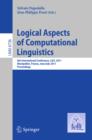 Logical Aspects of Computational Linguistics : 6th International Conference, LACL 2011, Montpellier, France, June 29 -- July 1, 2011. Proceedings - eBook