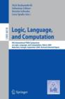 Logic, Language, and Computation : 8th International Tbilisi Symposium on Logic, Language, and Computation, TBILLC 2009, Gakuriani, Georgia, September 21-25, 2009. Revised Selected Papers - Book