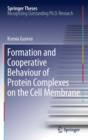Formation and Cooperative Behaviour of Protein Complexes on the Cell Membrane - eBook