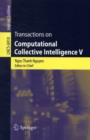 Transactions on Computational Collective Intelligence V - Book