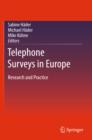 Telephone Surveys in Europe : Research and Practice - eBook
