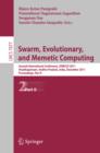 Swarm, Evolutionary, and Memetic Computing, Part II : Second International Conference, SEMCCO 2011, Visakhapatnam, India, December 19-21, 2011, Proceedings, Part II - eBook