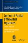 Control of Partial Differential Equations : Cetraro, Italy 2010, Editors: Piermarco Cannarsa, Jean-Michel Coron - eBook