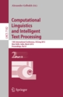 Computational Linguistics and Intelligent Text Processing : 13th International Conference, CICLing 2012, New Delhi, India, March 11-17, 2012, Proceedings, Part II - eBook