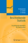 Beschreibende Statistik : Grundlegende Methoden der Datenanalyse - eBook