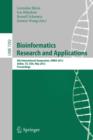 Bioinformatics Research and Applications : 8th International Symposium, ISBRA 2012, Dallas, TX, USA, May 21-23 2012 : Proceedings - Book