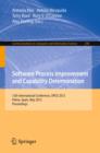 Software Process Improvement and Capability Determination - Book