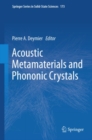 Acoustic Metamaterials and Phononic Crystals - eBook