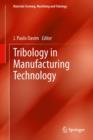 Tribology in Manufacturing Technology - eBook