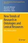 New Trends of Research in Ontologies and Lexical Resources : Ideas, Projects, Systems - eBook