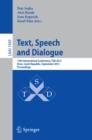 Text, Speech and Dialogue : 15th International Conference, TSD 2012, Brno, Czech Republic, September 3-7, 2012,  Proceedings - eBook