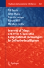 Internet of Things and Inter-cooperative Computational Technologies for Collective Intelligence - eBook