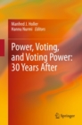 Power, Voting, and Voting Power: 30 Years After - eBook