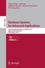 Database Systems for Advanced Applications : 18th International Conference, DASFAA 2013, Wuhan, China, April 22-25, 2013. Proceedings, Part II - Book