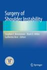 Surgery of Shoulder Instability - Book