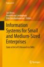 Information Systems for Small and Medium-sized Enterprises : State of Art of IS Research in SMEs - eBook