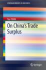 On China's Trade Surplus - eBook