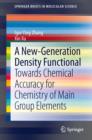 A New-Generation Density Functional : Towards Chemical Accuracy for Chemistry of Main Group Elements - eBook