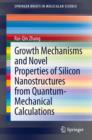 Growth Mechanisms and Novel Properties of Silicon Nanostructures from Quantum-Mechanical Calculations - eBook