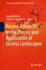 Recent Advances in the Theory and Application of Fitness Landscapes - eBook