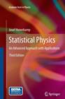 Statistical Physics : An Advanced Approach with Applications - Book