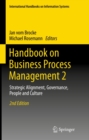 Handbook on Business Process Management 2 : Strategic Alignment, Governance, People and Culture - eBook