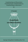Anaesthesie und Nierenfunktion - eBook