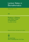 Rhythms in Biology and Other Fields of Application : Deterministic and Stochastic Approaches - eBook