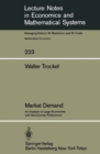 Market Demand : An Analysis of Large Economies with Non-Convex Preferences - eBook