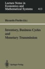 Inventory, Business Cycles and Monetary Transmission - eBook