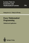 Fuzzy Mathematical Programming : Methods and Applications - eBook