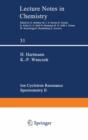 Ion Cyclotron Resonance Spectrometry II - eBook