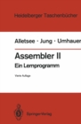 Assembler II : Ein Lernprogramm - eBook