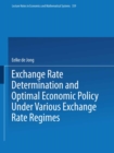 Exchange Rate Determination and Optimal Economic Policy Under Various Exchange Rate Regimes - eBook