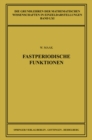 Fastperiodische Funktionen - eBook