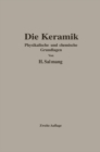 Die physikalischen und chemischen Grundlagen der Keramik - eBook