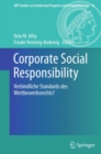 Corporate Social Responsibility : Verbindliche Standards des Wettbewerbsrechts? - eBook