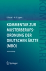 Kommentar zur Musterberufsordnung der deutschen Arzte (MBO) - eBook